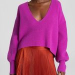 ALC Frank A.L.C. Vibrant Purple Sweater Photo 0