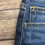 Le Jean Libertine Dark Wash Sabine Ankle Length Straight High Rise Jeans 24 NWT Blue Photo 4