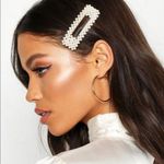 Pearl Square Hair Clip Photo 0