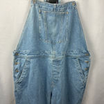 ASOS Women’s  Design Overalls Light-wash Size 18 Photo 0