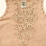Vocal  pink thermal studded tank Large Photo 4