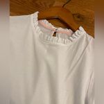 Boden Supersoft Frill Detail Top White Size US 12 Photo 8
