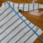 Madewell Crewneck Cabin Stripe Linen Silk Blend Knit Sweater Size S Photo 12