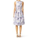Slate + Willow Gabi Purple Floral Jacquard Print Sleeveless V-Neck Dress Size 6 Photo 19