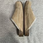 Jenni Kayne  Shearling-Lined Moc Clog in Taupe‎ Brown Size 37 Photo 7