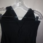 Old Navy  M Halter One Piece Swim Suit in Black Photo 3