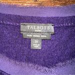 Talbots Womens 1X Merino Wool Base Layer Fringe Pearl Snap Whimsigoth Fairy Boho Photo 2