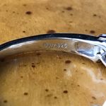 Natural Red Sapphire Chrome Diopside Sterling Silver Ring Size 10 Photo 4