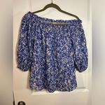 Matilda Jane  Good Hart Canyon Floral Off Shoulder Shirt Blouse Size Medium Photo 2
