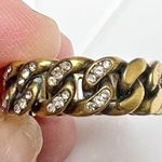 Christian Dior Dior J’Adior Crystal And Gold Logo Ring Photo 4