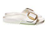 Birkenstock  Madrid Big Buckle EVA Sandals Eggshell Size 39 / 8 Women Narrow EUC Photo 10