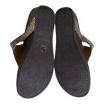 NWOT Aetrex Kate Shimmery Gold Wedge Sandals Size 10 Photo 8