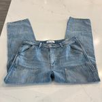 Aritzia Denim Forum The Lou Low Rise Carpenter Loose Fit Utility Cargo Jeans Photo 4