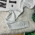 PINK - Victoria's Secret PINK VS Chi - Town fall / winter sequin casual hoodie front full zip size S Photo 4