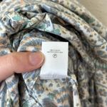 ALC Frank ALC Rhodes Printed Cotton Poplin Tiered Midi Dress 4 Multicolor Open Back Photo 10