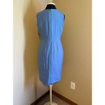Kasper ❤️  blue pencil shift dress with button detail Photo 1