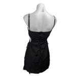 Princess Polly Black Lace Trim Ruched Cutout Sleeveless Cami Mini Tank Dress 2 Photo 2