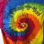 Vintage Y2K Believe T Shirt Multicolor Small S Statement Bible Verses Tie Dye Photo 6