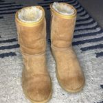 UGG  Classic Short Rustic Weave Brown Boots women’s shoe size 6 Photo 3