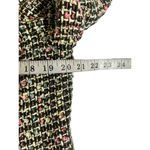 Koret Women's Multicolor Square Design Blazer Black Size 10 Photo 3
