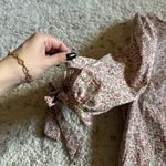 Tuckernuck  Hyacinth House Fiona blouse Sz XL in red ditsy floral NEW Photo 7