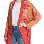 Free People forget me not long line printed kimono size XS Photo 0