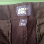 Lands' End  Womens 16 Ankle Pants Classic Style Photo 2