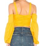 Tularosa Cold Shoulder Charlie Top Yellow Size XS Photo 11