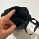 Vera Bradley Black Reactive Mini Crossbody Bag Floral Lining Photo 6