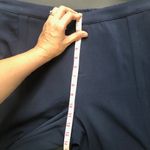 H by Halston  NWOT 14 Navy Blue Cropped dress pants Photo 6