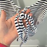 Mara Hoffman Desa Striped Terry Lace Up One Piece Swimsuit Organic Cotton Blend Photo 7