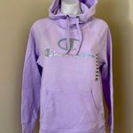 Champion Women’s Powerblend Fleece Hoodie in Lilac, Small Photo 0