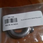 Malagasy Labradorite Stainless Steel Circle Pendant Necklace Photo 11