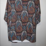 Francesca's Francesca’s Bird Cage Kimono Open Front Size Small Photo 4