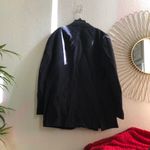 Brooks Brothers  346 Men Navy Blue Linen Cotton Blazer  Jacket Sports Coat Three 3 Button Size L Photo 1