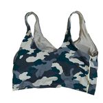 Aerie OFFLINE Real Me Longline Camo Sports Bra XL Wirefree Padded Yoga Gym Photo 8