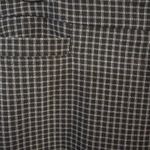 kim rogers Black and white  plaid pants Photo 1