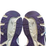 ASICS GEL Running Shoes Womens Size 9 Purple Teal Gray Mesh Road Sneakers T474N Photo 8