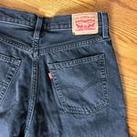 Levi's 94 Baggy Women's Straight Leg Black Jeans Photo 10