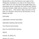 Cotopaxi  Bataan 3L Fanny Pack Del Dia Collection New With Tags Photo 3