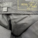 J.Crew  Willa Full Length Flare Pant Nova Fides Wool Italian City High Black 8 Photo 3