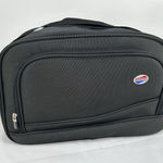 American Tourister Black Carry On Bag with Shoulder‎ Strap 15X10 Collapsible Photo 0