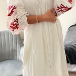 Lee Saint-Tropez White Dress With Embroidery -  Pfayfer Photo 10