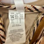 Seafolly Size 14 Padded front Tie Printed Bikini Top Photo 3