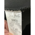 Womans Orna Farho Size 2 Black Sleeveless Knee Length Fit N Flare Dress Photo 3