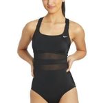 Nike NWT  One Piece Mesh Swimsuit Photo 1
