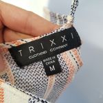 Trixxi  Clothing Company Womens Jumpsuit Size Medium Striped Knotted Top Coastal Photo 9