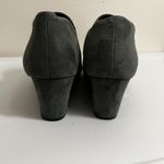 Vionic  Wedge Stanton Pull On Gray Suede Comfort Orthotic Ankle Bootie Sz‎ 9 Photo 3