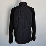 New Balance womens Size XL Quilted Fleece Running Jacket Black Zip Side Pockets Photo 9