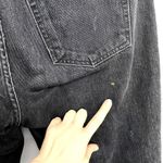 Reformation  Pacific Black Studded Harley High Rise Slim Straight Jeans 29 Photo 7